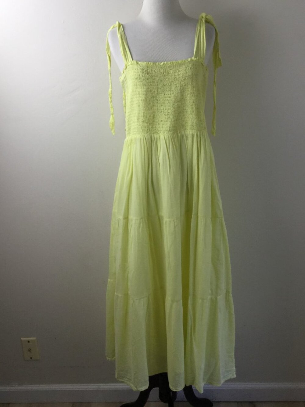 For the Republic Yellow Maxi Dress m